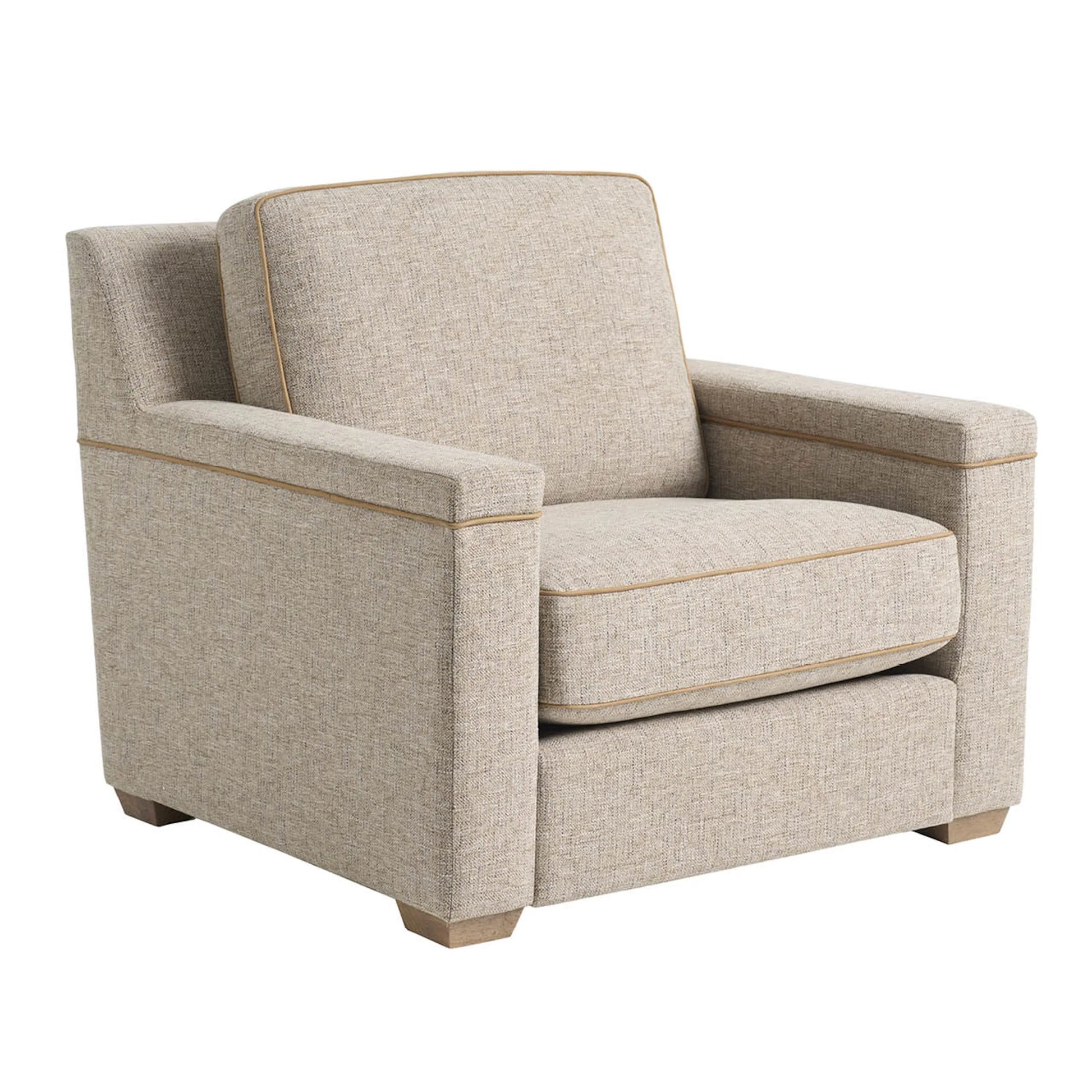 Liam Chair by Universal Furniture in fargo birch. Made from 100% polyester in a transitional style.