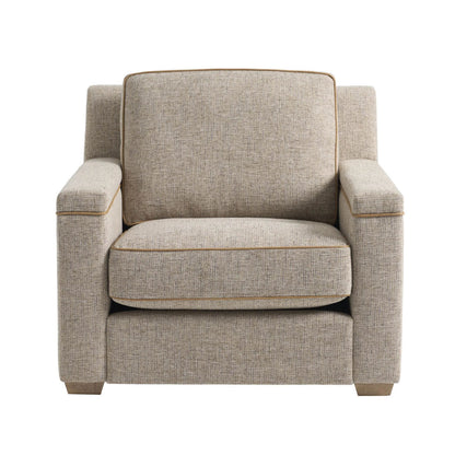 Liam Chair by Universal Furniture in fargo birch. Made from 100% polyester in a transitional style.