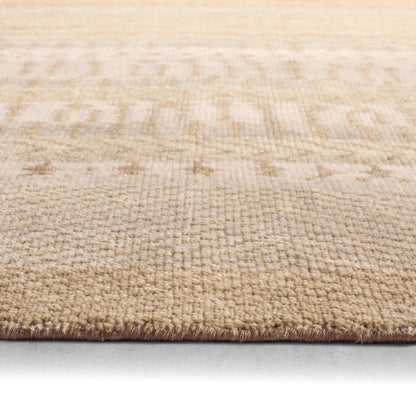 Liberty LIB16 Rug by Jaipur Living in yellow, gold, tan, beige. Made from 100% wool in a unique style.