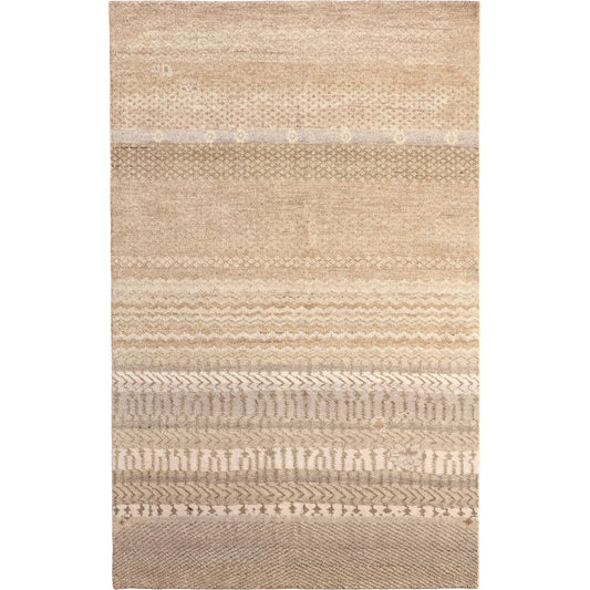 Liberty LIB16 Rug by Jaipur Living in yellow, gold, tan, beige. Made from 100% wool in a unique style.