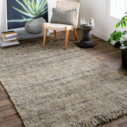 Linden Rug - 26918 by Surya. Made from 50% jute, 50% wool in a unique style.
