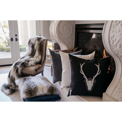 Uncle Buck Pillow by DV Kap Home. Made from 82.85% cotton, 17.15% polyester in a cottage & farmhouse style.