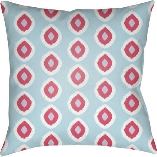 Circles Pillow - 20820 by Livabliss. Made from front: 100% polyester, back: 100% polyester in a modern style.