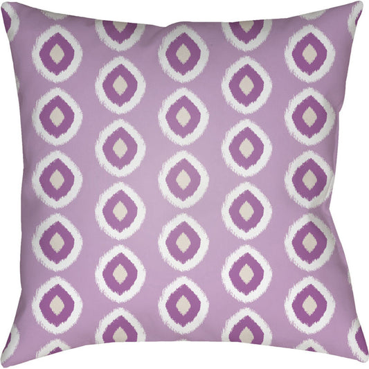Circles Pillow - 20820 by Livabliss. Made from front: 100% polyester, back: 100% polyester in a modern style.