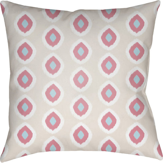 Circles Pillow - 20820 by Livabliss. Made from front: 100% polyester, back: 100% polyester in a modern style.