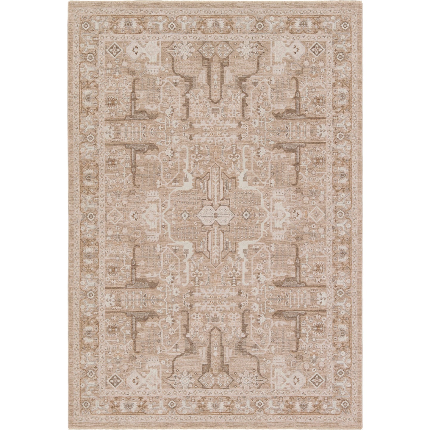 000 SI-2015117,SI-2015118,SI-2015119,SI-2015121,SI-2386270 | Primary Silo | Lilit LIL04 Rug by Jaipur Living in beige, cream. Made from 90% polyester, 10% polypropylene in a unique style.