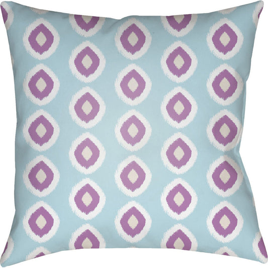 Circles Pillow - 20820 by Livabliss. Made from front: 100% polyester, back: 100% polyester in a modern style.