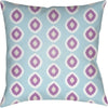 Light Blue, Purple / 18" x 18"
