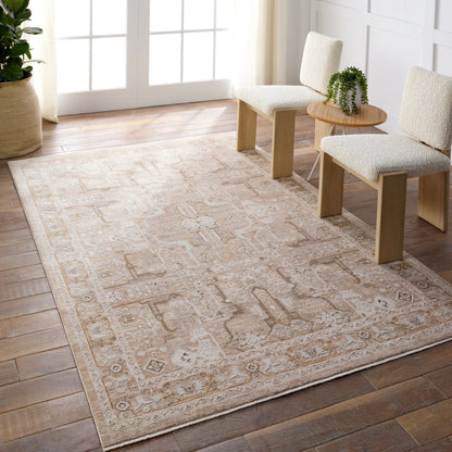 Lilit LIL04 Rug by Jaipur Living in beige, cream. Made from 90% polyester, 10% polypropylene in a unique style.