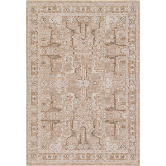 Lilit LIL04 Rug by Jaipur Living in beige, cream. Made from 90% polyester, 10% polypropylene in a unique style.