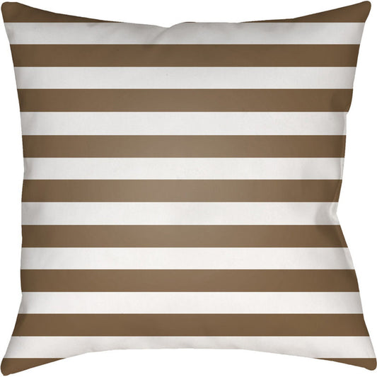 Prepster Stripe Pillow - 5973 by Livabliss. Made from front: 100% polyester, back: 100% polyester in a coastal style.