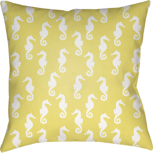 Sea Pillow - 30189 by Livabliss. Made from front: 100% polyester, back: 100% polyester in a coastal style.