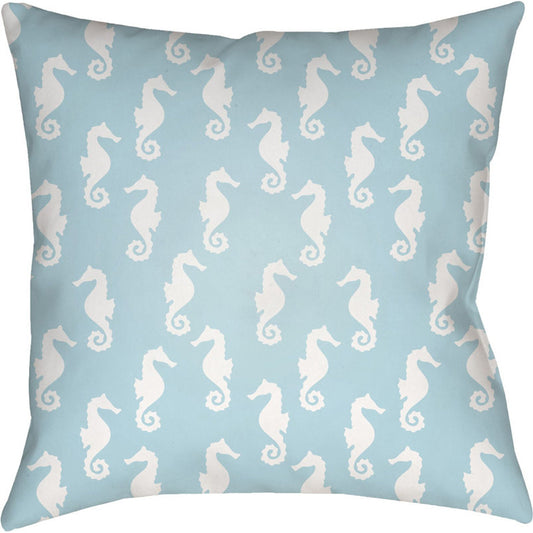 Sea Pillow - 30189 by Livabliss. Made from front: 100% polyester, back: 100% polyester in a coastal style.