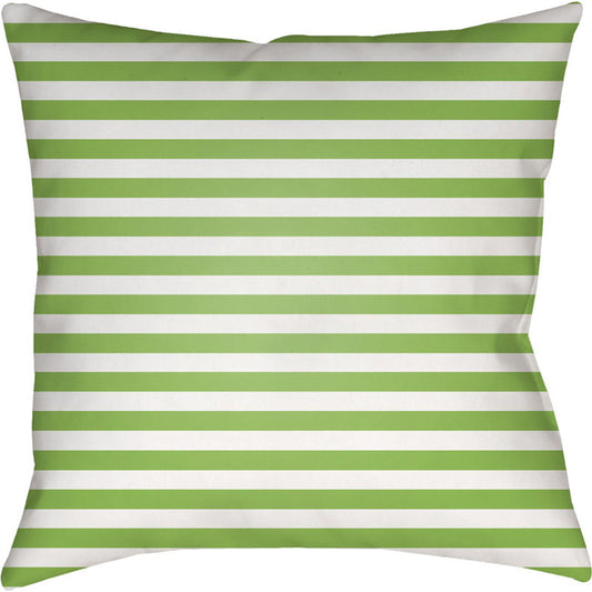 Seersucker Pillow - 22879 by Livabliss. Made from front: 100% polyester, back: 100% polyester in a coastal style.