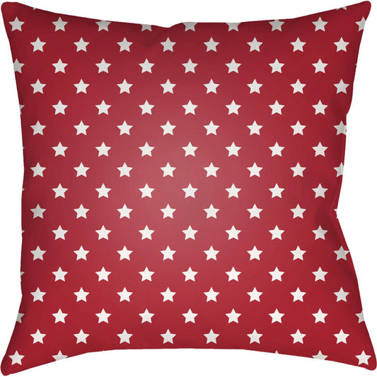 Stars Pillow - 16787 by Livabliss. Made from front: 100% polyester, back: 100% polyester in a traditional style.