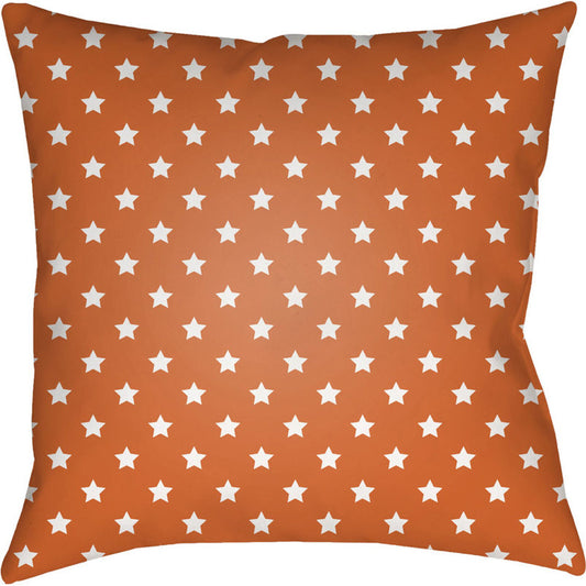 Stars Pillow - 16787 by Livabliss. Made from front: 100% polyester, back: 100% polyester in a traditional style.