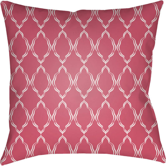 Lattice Pillow - 17671 by Livabliss. Made from front: 100% polyester, back: 100% polyester in a traditional style.
