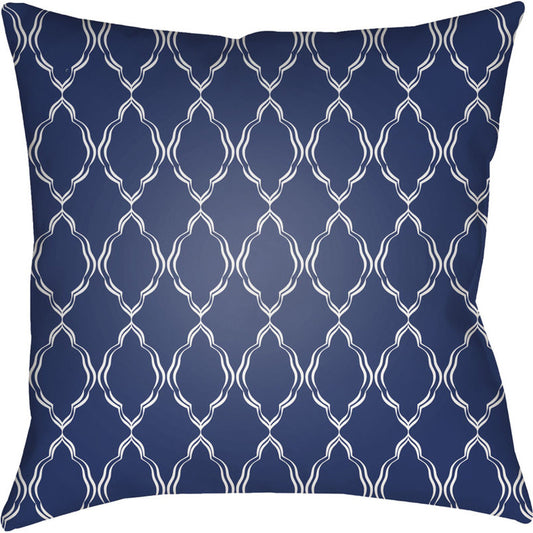 Lattice Pillow - 17671 by Livabliss. Made from front: 100% polyester, back: 100% polyester in a traditional style.