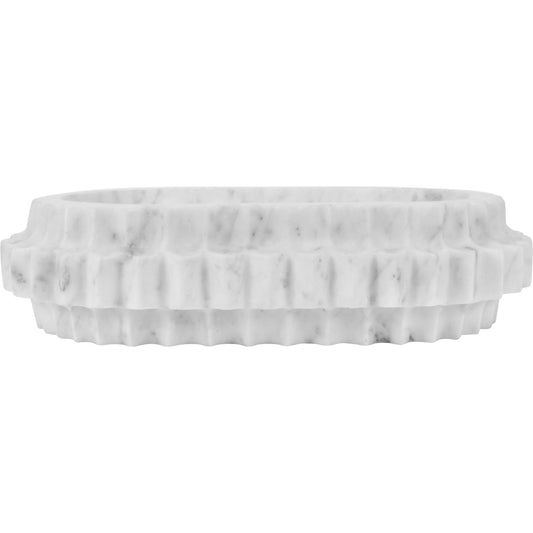 Lilibet Oval Marble Tray by Worlds Away. Made from unique in a unique style.