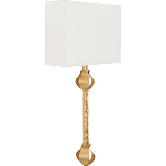 Linda Flush Iron Sconce by Worlds Away. Made from unique in a unique style.