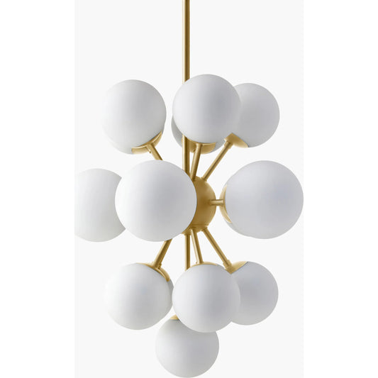 Liora Chandelier by Surya. Made from iron, glass in a unique style.