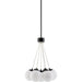 Liora Chandelier by Surya. Made from iron, glass in a unique style.