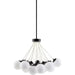 Liora Chandelier by Surya. Made from iron, glass in a unique style.