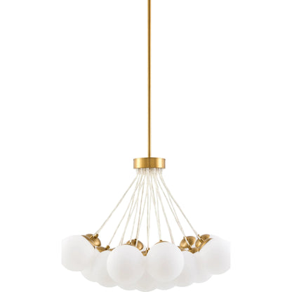 Liora Chandelier by Surya. Made from iron, glass in a unique style.