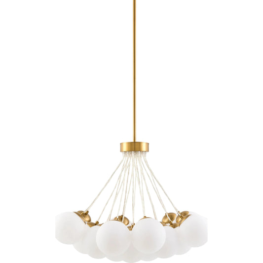 Liora Chandelier by Surya. Made from iron, glass in a unique style.