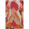 Light Pink, Pink, Mustard, Dark Brown