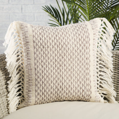Liri LIR06 Indoor/Outdoor Pillow by Jaipur Living. Made from 100% polyester in a eclectic & global style.