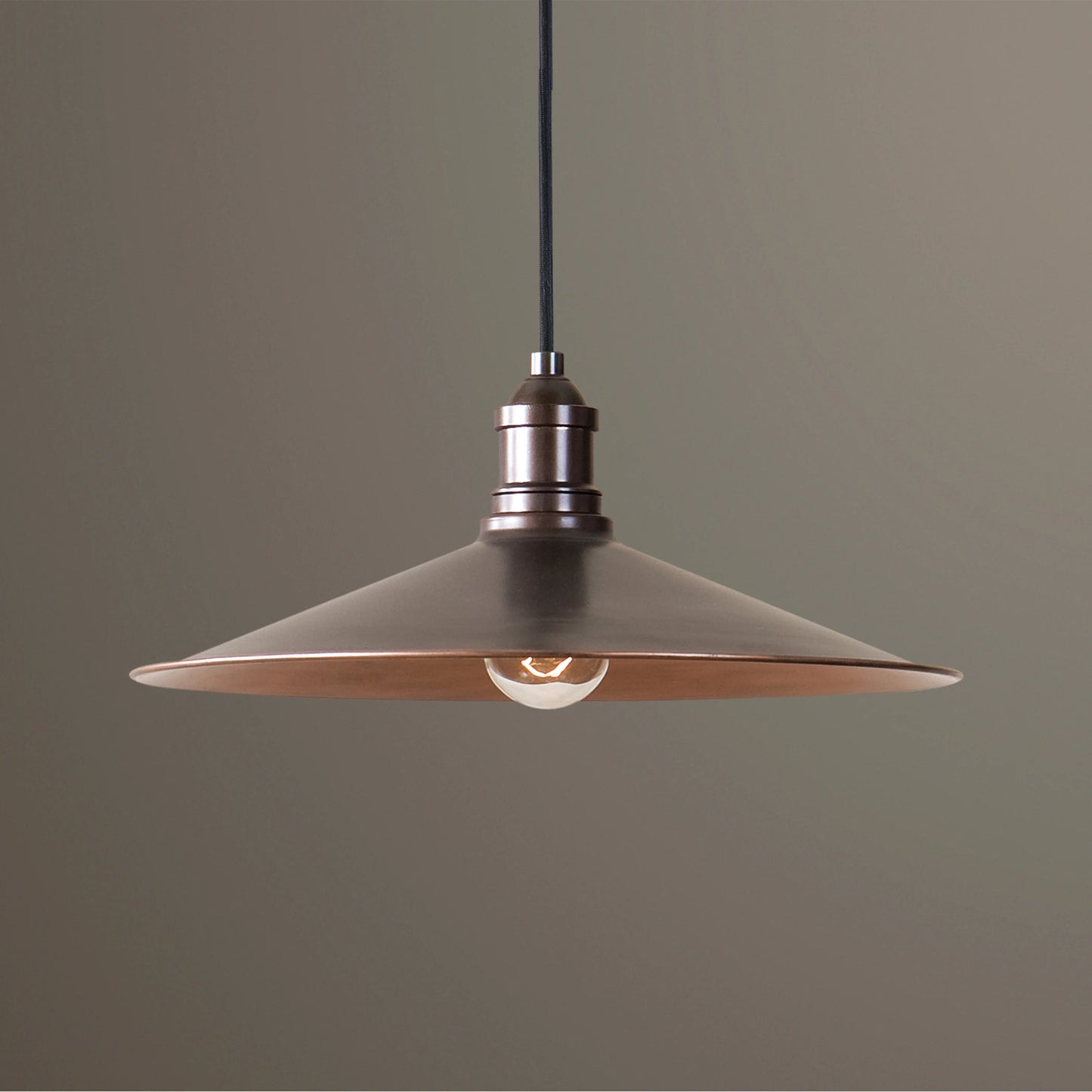 008 S-252724 | Lifestyle | Barnstead Pendant by Uttermost in copper. Made from metal in a modern style.