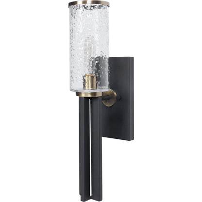 Jarsdel Industrial Sconce by Uttermost. Made from steel, glass in a modern style.