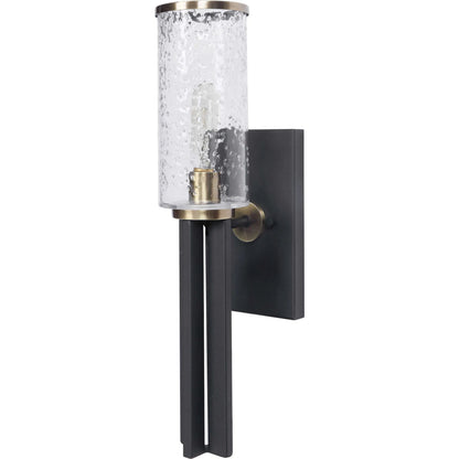 Jarsdel Industrial Sconce by Uttermost. Made from steel, glass in a modern style.
