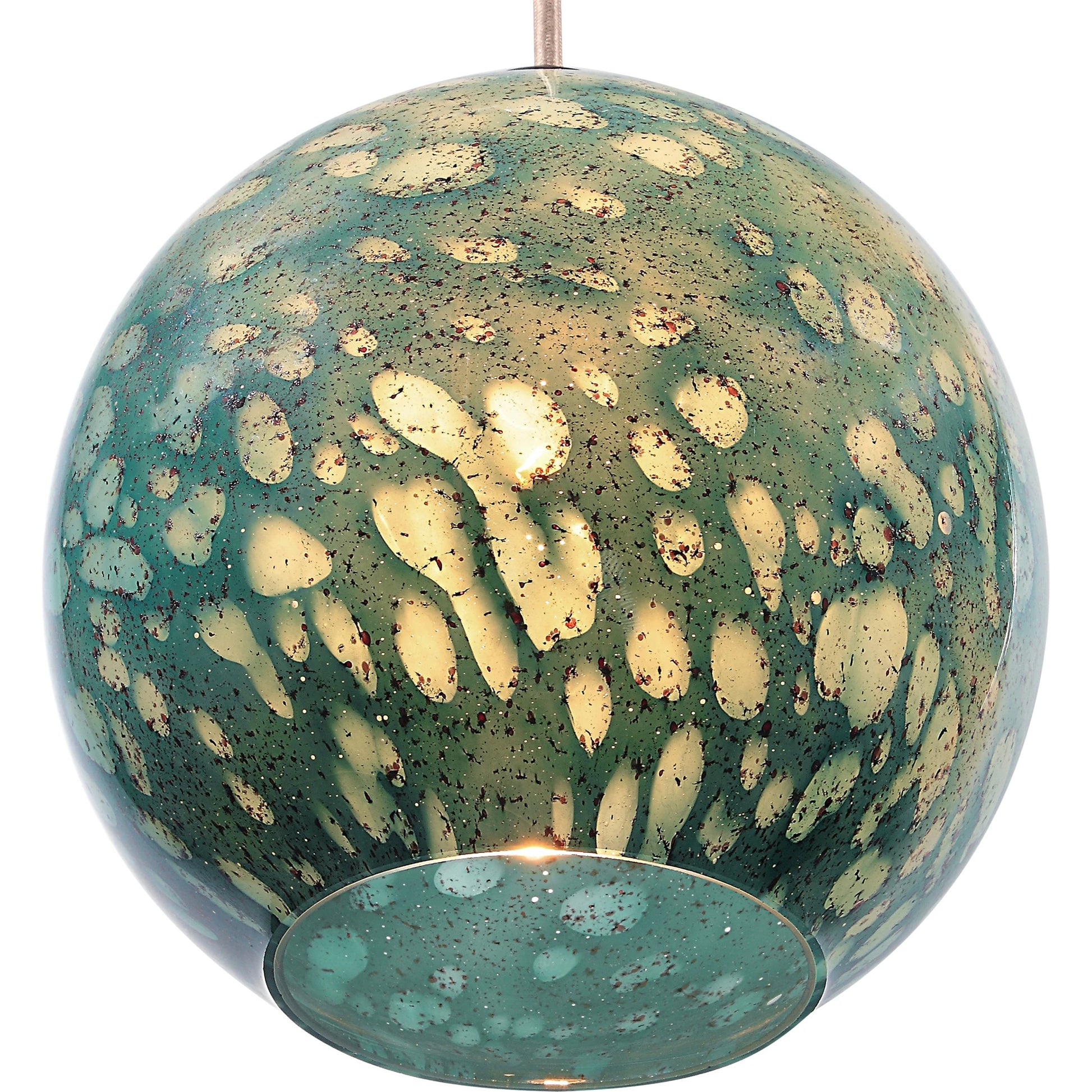 GEM Mini Pendant by Uttermost. Made from steel, glass in a modern style.