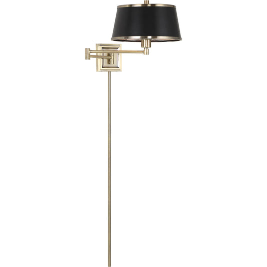 Newmarket 1-Light Sconce by Uttermost in brass. Made from steel, leather in a modern style.