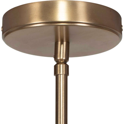 Rhea 4 Light Branch Chandelier by Uttermost in brass. Made from iron, wood in a unique style.