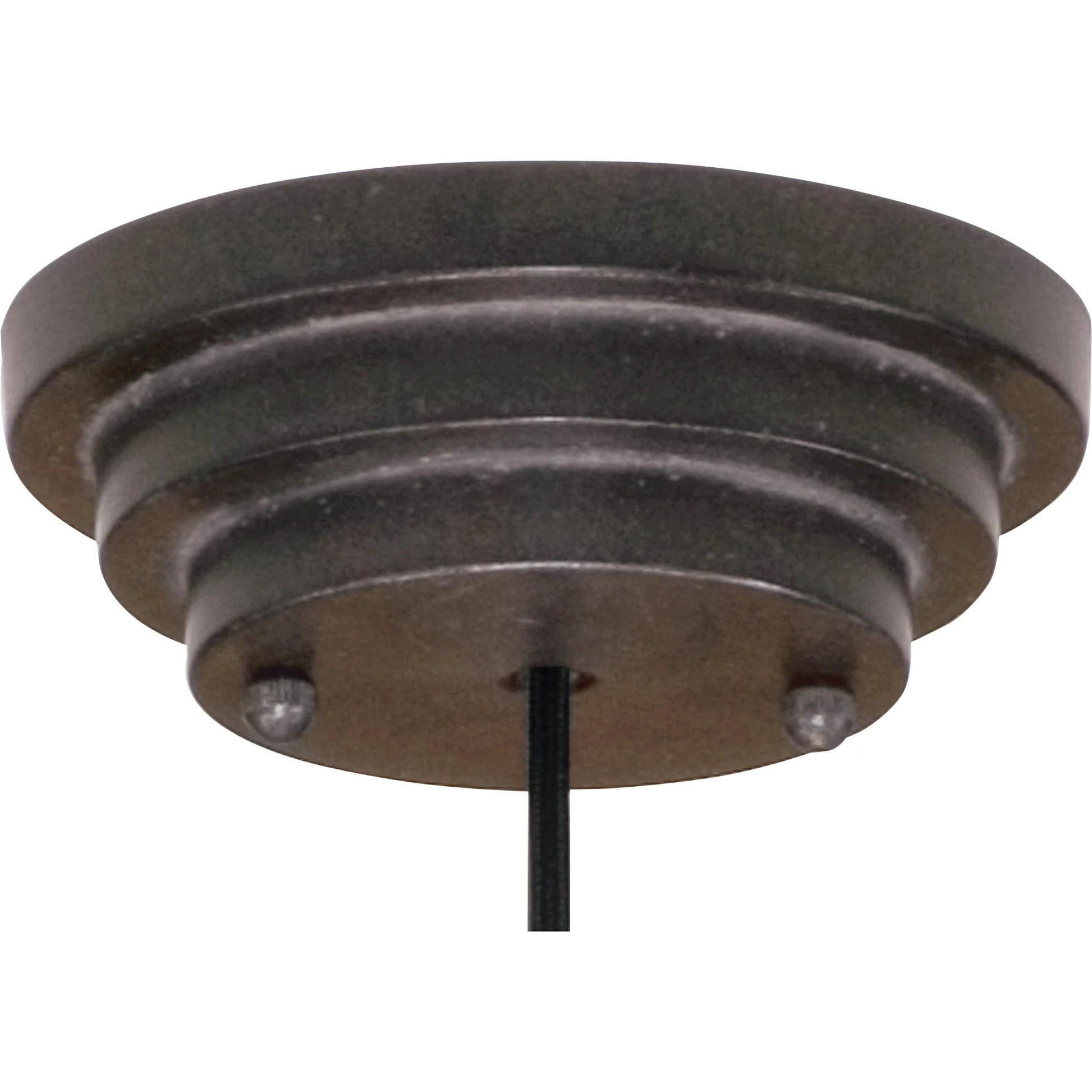 Alita Drum Pendant by Uttermost in black. Made from metal, fabric in a modern style.