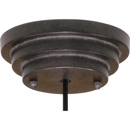 Alita Drum Pendant by Uttermost in black. Made from metal, fabric in a modern style.