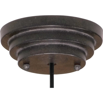 Alita Drum Pendant by Uttermost in black. Made from metal, fabric in a modern style.