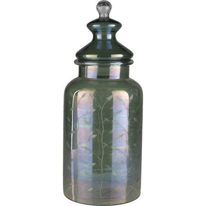 Lilt Decorative Accent - 19996 by Surya in green. Made from glass in a coastal style.