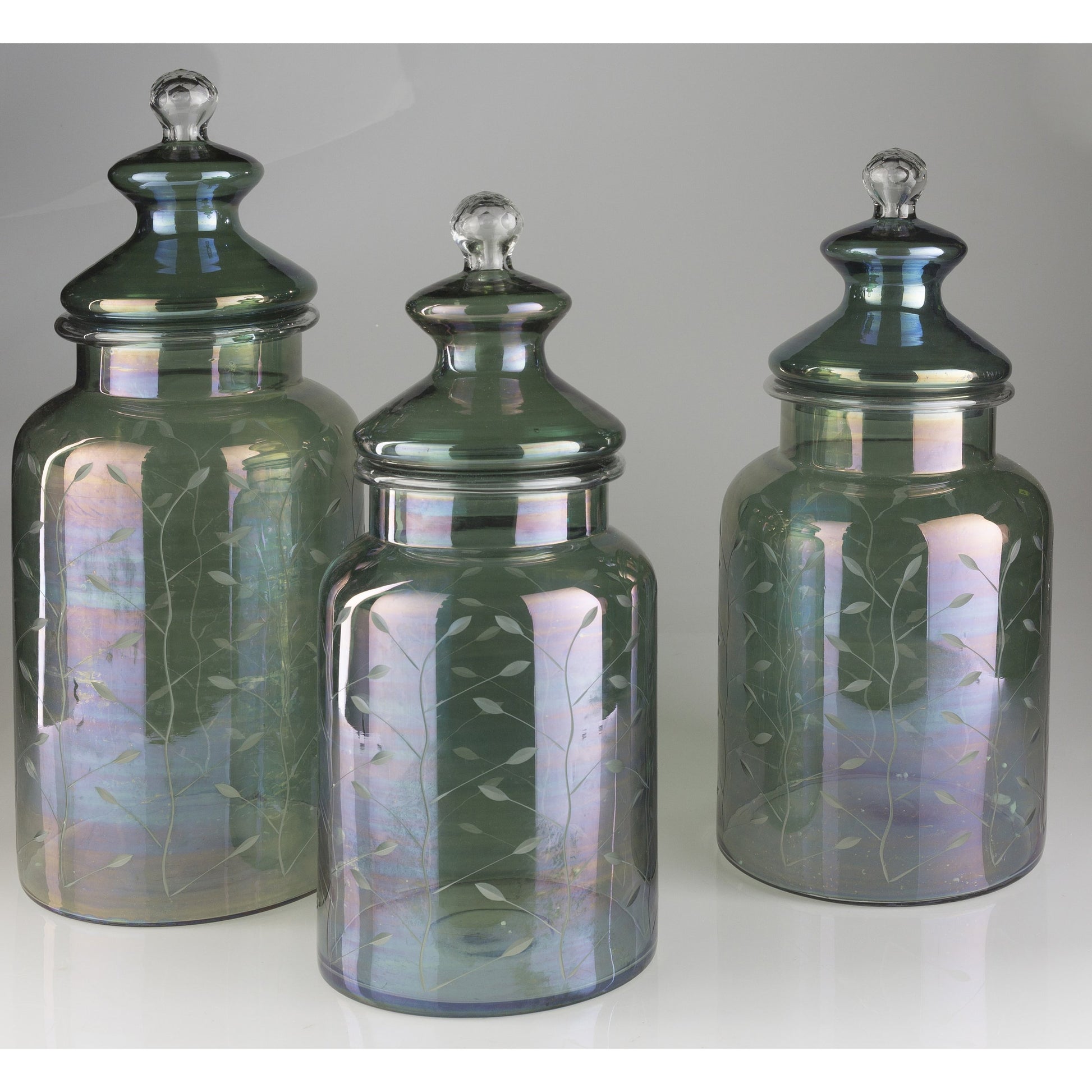 Lilt Decorative Accent - 19996 by Surya in green. Made from glass in a coastal style.