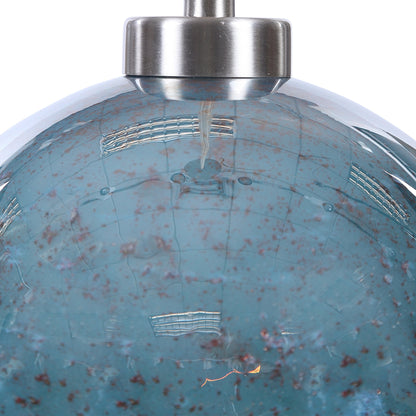 GEM Mini Pendant by Uttermost. Made from steel, glass in a modern style.