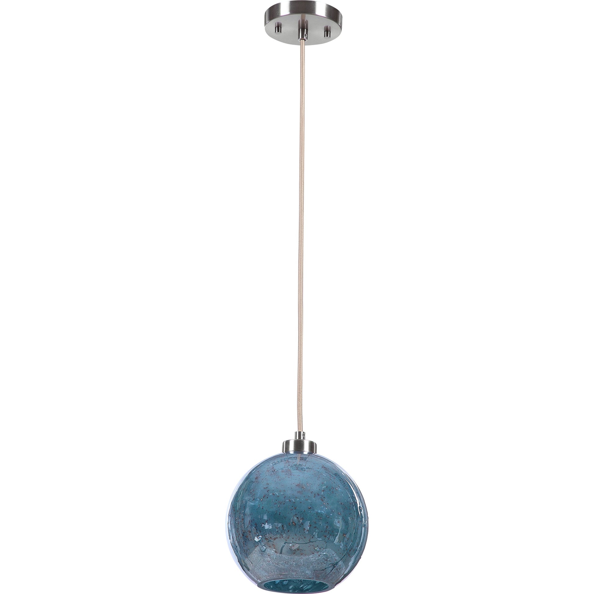 GEM Mini Pendant by Uttermost. Made from steel, glass in a modern style.