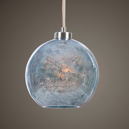 GEM Mini Pendant by Uttermost. Made from steel, glass in a modern style.