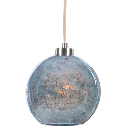 GEM Mini Pendant by Uttermost. Made from steel, glass in a modern style.