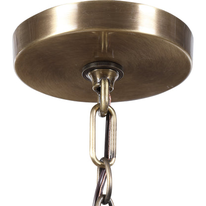 Rosston Mini Pendant by Uttermost. Made from steel, glass in a modern style.