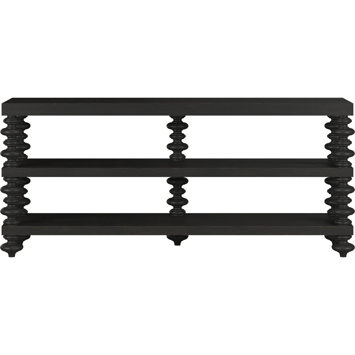 002 SI-2453364 | Additional Silo | Atrium Console Table by A.R.T. Furniture in hand rubbed black, undertones of brown. Made from unique in a traditional style.