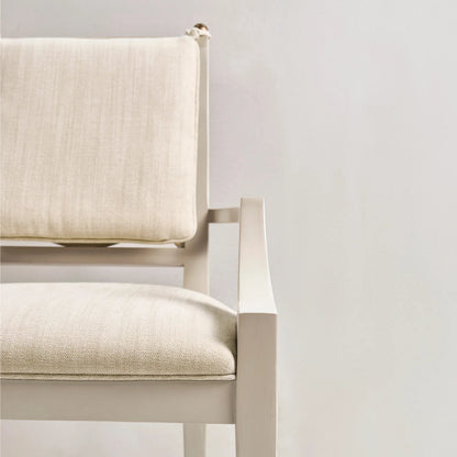 Orion Arm Chair (Set of 2) by Jonathan Charles in london mist. Made from acacia in a transitional style.