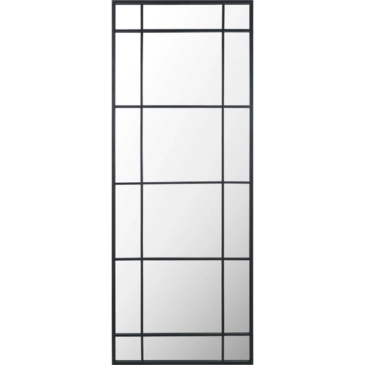 Lanka Mirror - 33015 by Livabliss in frame: black and mattepaned. Made from frame: metal, substrate: manufactured wood in a modern style.